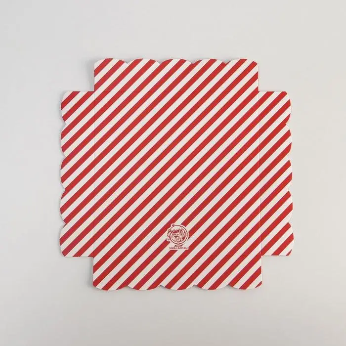 Коробка для кондитерских изделий с пластиковой крышкой &laquo;В ожидании чуда&raquo;, 15 х 15 х 3 см