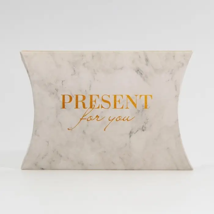 Коробка подарочная складная фигурная, упаковка, &laquo;Мрамор&raquo;, 11 х 8 х 2 см