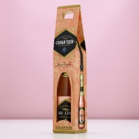 Гель для душа во флаконе шампанское &laquo;С Новым Годом&raquo;, 250 мл, аромат шампанского, ЧИСТОЕ СЧАСТЬЕ