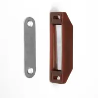 Магнит мебельный M002BR, 60&times;13, средний, коричневый