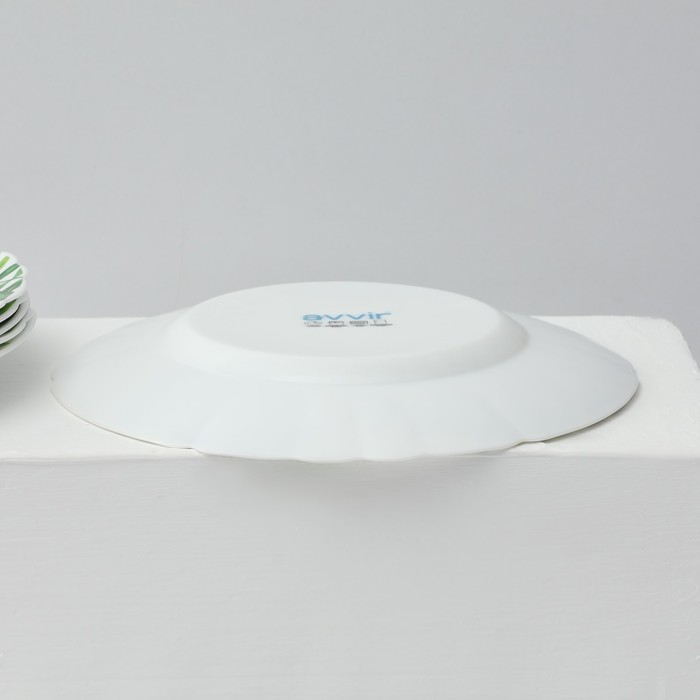 Сервиз столовый &laquo;Лист папоротника&raquo;, 37 предметов, стеклокерамика