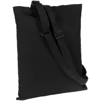 Сумка для покупок с регулируемыми ручками Leta, черная