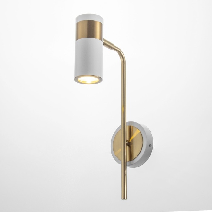 Бра "Техно" Е27 40Вт золото-белый 21х10х38см