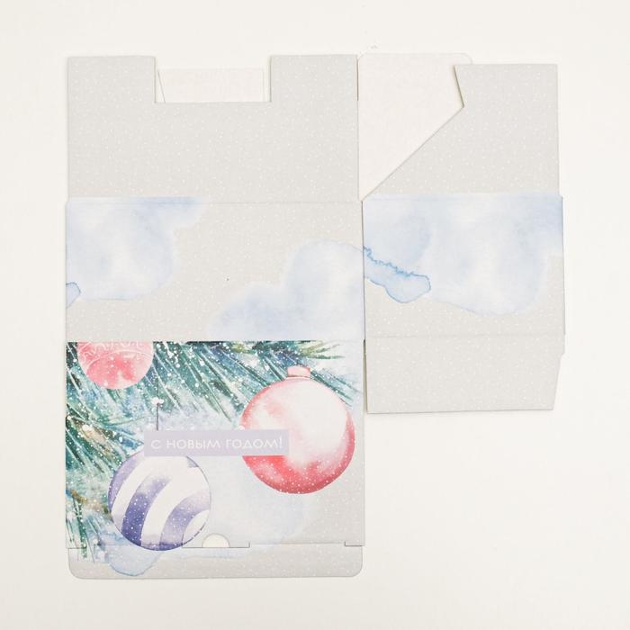 Коробка подарочная новогодняя складная &laquo;Уютного Нового года&raquo;, 22 х 15 х 10 см, Новый год