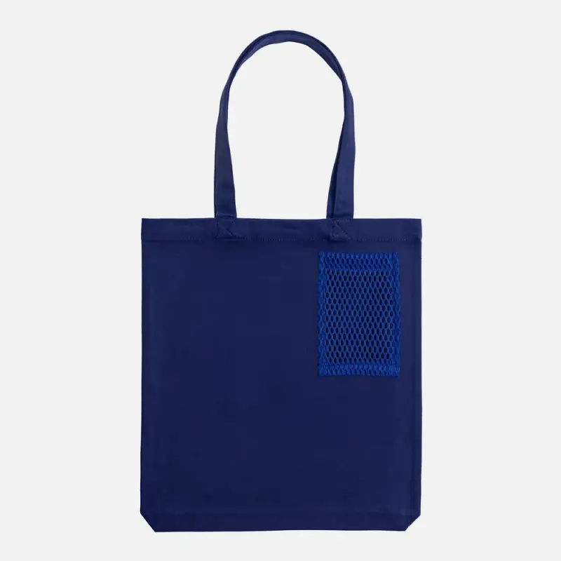 Карман из крупной сетки Pose, синий