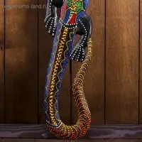 Панно настенное "Геккон африканский" 14х1х100 см