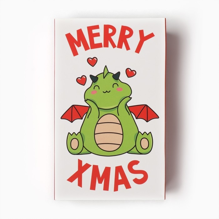 Набор женских новогодних носков KAFTAN "Marry XMAS" размер 36-40 (23-25 см), 2 пары