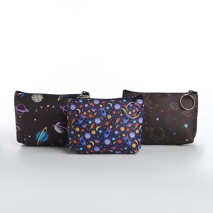 Кошелёк монетница детская на молнии, цвет МИКС Кошелёк монетница детская на молнии, цвет МИКС