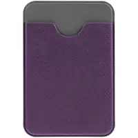 Чехол для карты на телефон Devon, фиолетовый с серым