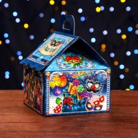 Подарочная коробка "Маскарад" 16 х 16 х22 см.