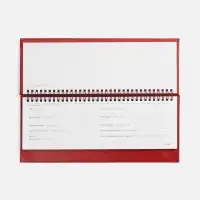 Планинг Faro, датированный, красный