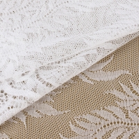 Кружевная эластичная ткань, 225 мм × 2,7 ± 0,5 м, цвет белый Кружевная эластичная ткань, 225 мм × 2,7 ± 0,5 м, цвет белый