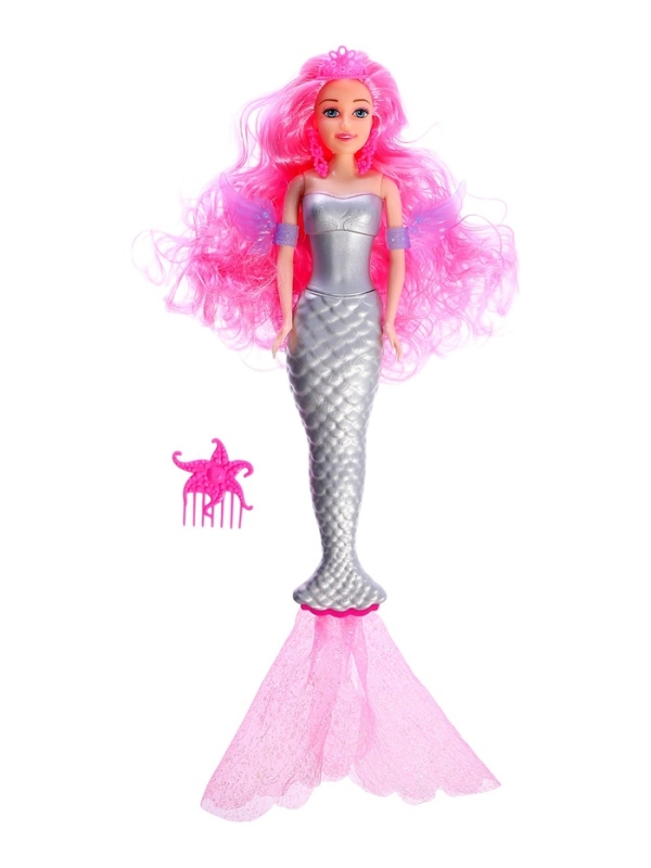 Кукла-русалка "Волшебное преображение", МИКС