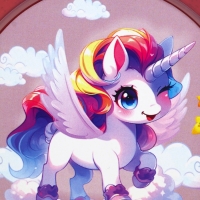 Ланч - бокс с 4 секциями &laquo;Единорог&raquo;, 23 х 17 х 5,5 см, розовый