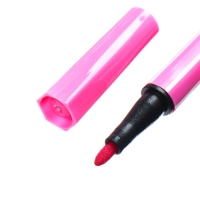 Фломастеры 12 цветов в пластик тубусе вентилируемый колпачок Джунгли