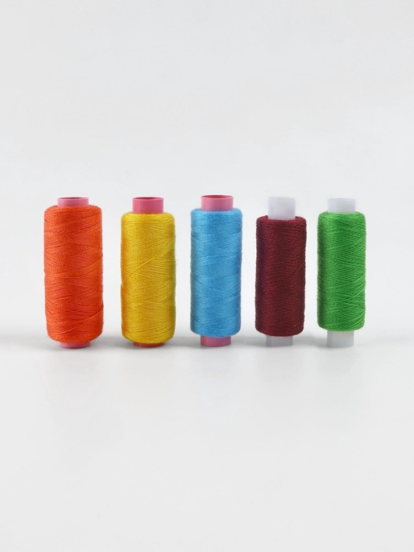 Набор ниток 5шт 40S/2 200м 100% полиэстер Яркий