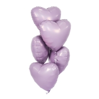 Шар фольгированный 19" &laquo;Орхидея&raquo;, сердце