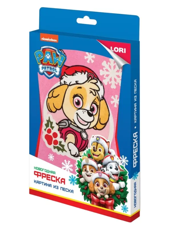 Фреска Щенячий патруль новогодняя "Праздничная Скай" Кпс-011