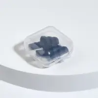 Беруши, 3&times;1.3 см, фасовка 10 пар, силиконовые, в футляре, чёрный