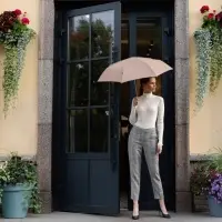 Складной зонт Take It Duo, синий