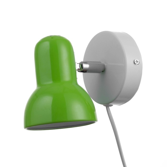 Бра с проводом Бра с проводом "Севантос" Е27 40Вт зеленый 9х9х14 см