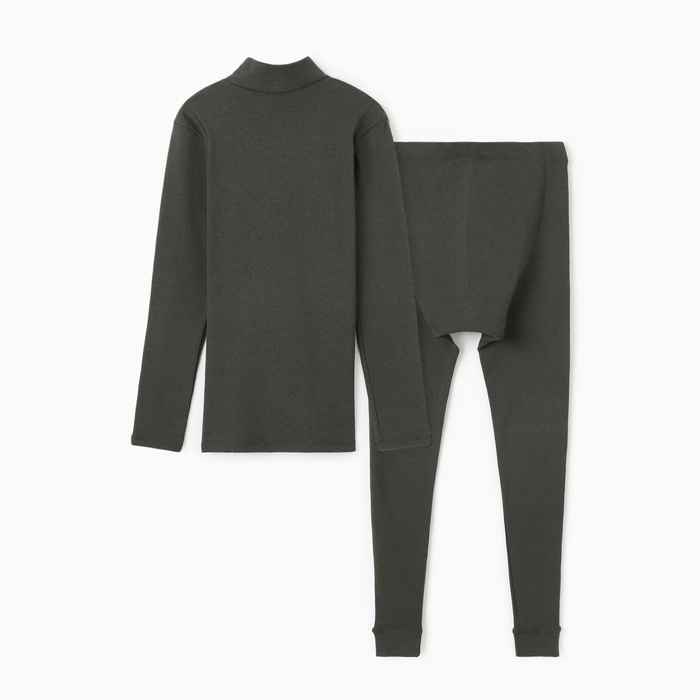 Комплект мужской термо (фуфайка кальсоны), цвет хаки, р-р 50 Комплект мужской термо (фуфайка кальсоны), цвет хаки, р-р 50