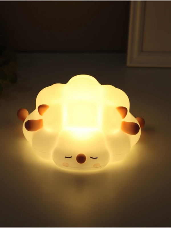 Ночник антистресс Ночник антистресс "Барашек" 2Вт LED RGB USB 13,8х16,5х8см