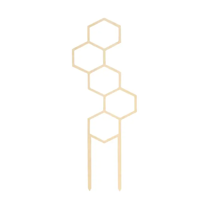 Шпалера, 40 &times; 15 см, дерево, &laquo;Соты&raquo;, Greengo