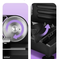 Ломтерезка слайсер для нарезки электрический КТ-9955