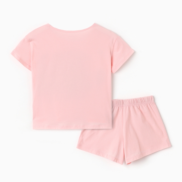 Пижама женская (футболка и шорты) KAFTAN Hello р. 48-50, розовый