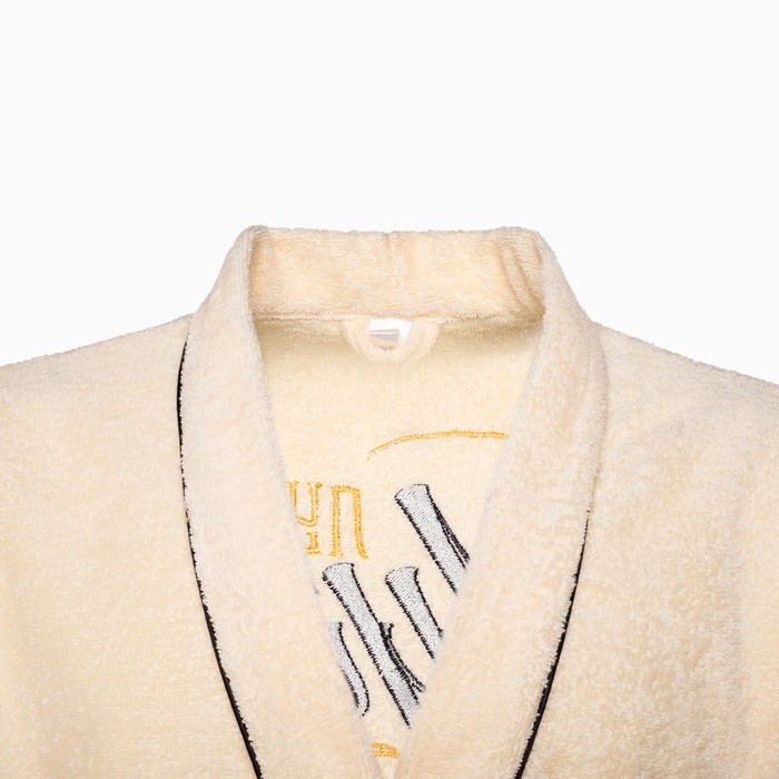 Халат махровый мужской &laquo;Муж лучший&raquo; размер 56-58