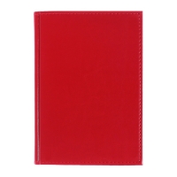 Ежедневник недатированный А5, 160 листов "Небраска", перфорация углов, красный Ежедневник недатированный А5, 160 листов "Небраска", перфорация углов, красный