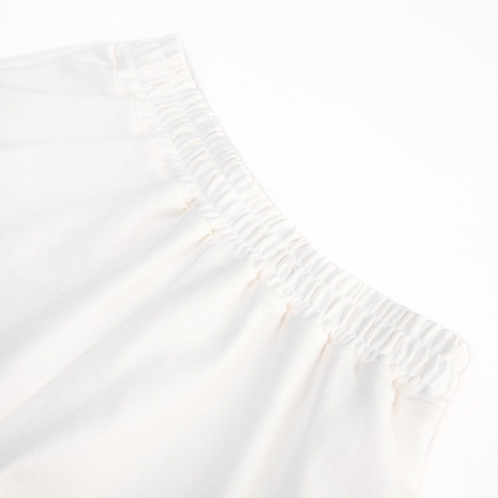 Шорты пижамные женские MINAKU: Home collection цвет экрю, р-р 42 Шорты пижамные женские MINAKU: Home collection цвет экрю, р-р 42