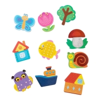 Трафареты &laquo;Far far land Wood&raquo;,10 шт.