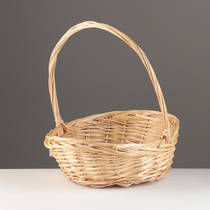 Набор корзин из 3 шт, 38х29х14/36 см, 32х23х13/31 см, 26х19х11/26 см, ива