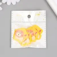 Декор для творчества акрил "Львёнок-индеец" 0,2х3,4х3,4 см