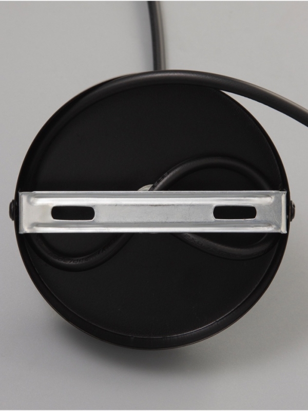 Светильник Timothy 1х40Вт Е27 пр-1м черный 32,5х32,5х12см