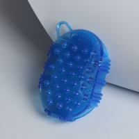 Массажёр антицеллюлитный &laquo;Чудо-варежка&raquo;, мини, с подвесом, 9,5 &times; 7 см, цвет МИКС