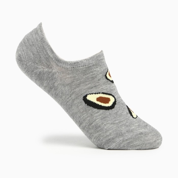 Носки женские, цвет серый, размер 23-25