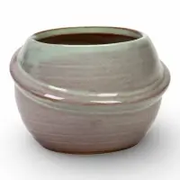 Декоративный горшок для цветов &laquo;Сатурн&raquo;, 6&times;6&times;6 см, керамический, синее, Greengo