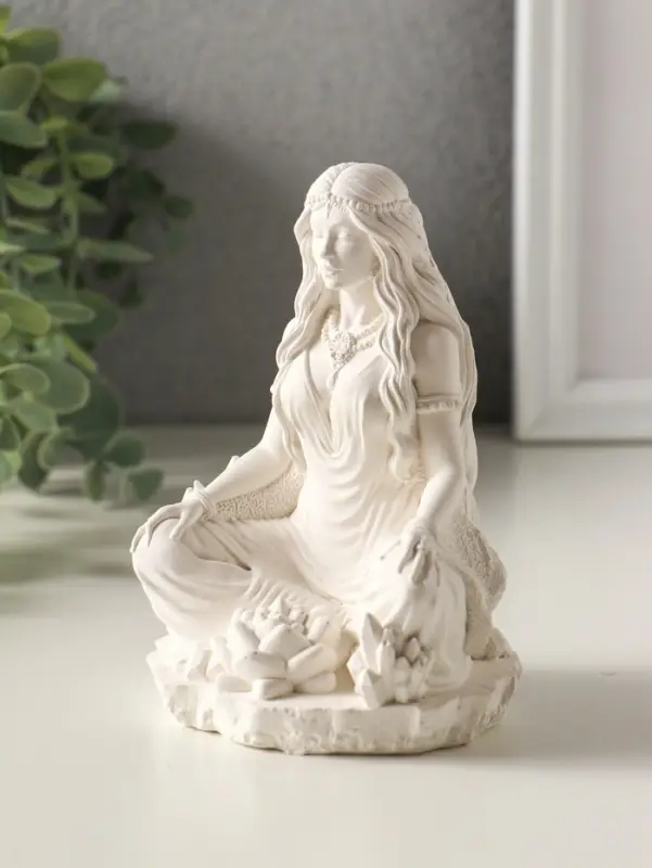 Статуэтка "Богиня любви Парвати" 12х8х7 см, гипс