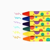 Восковые мелки, 6 цветов ТМ Артлавка