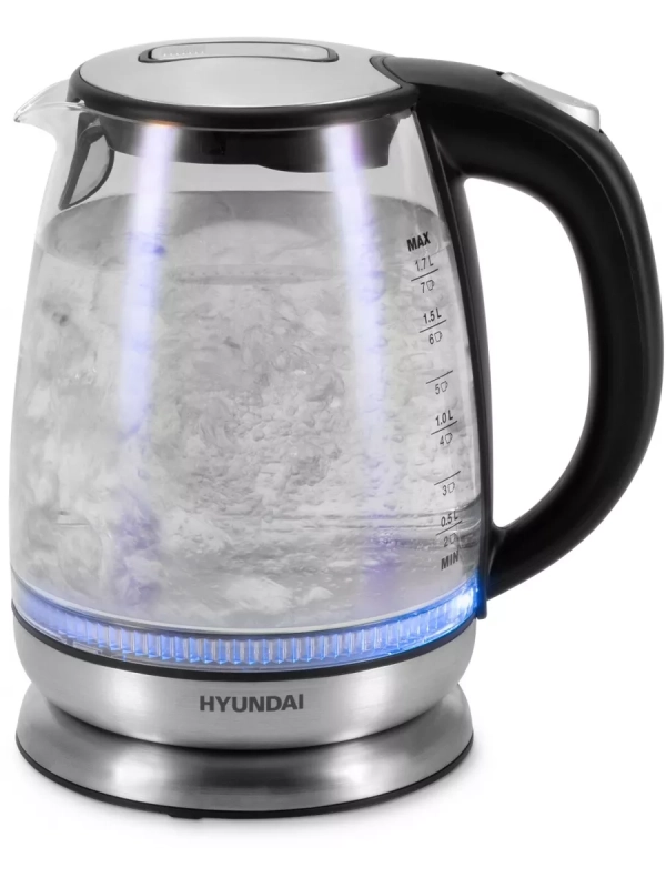 Чайник HYK-G8800 1.7л. 2200Вт серебристый