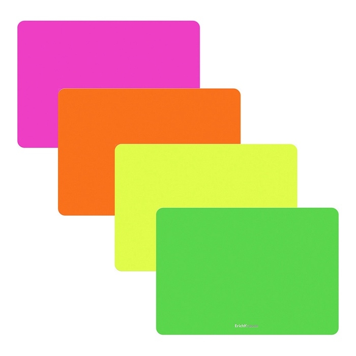 Доска для лепки A5 ErichKrause Matt Neon, пластик, микс