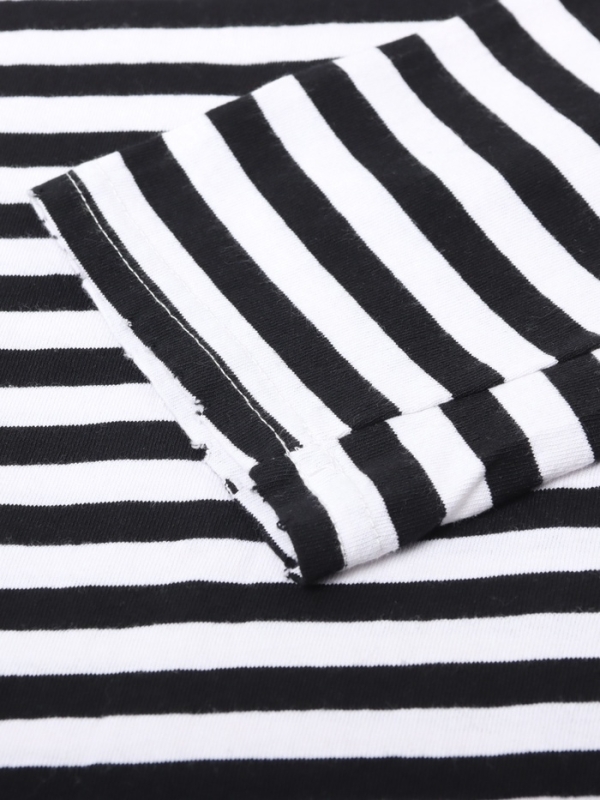 Лонгслив женский MINAKU: One Most Brand, широкая полоска, ONESIZE