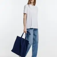 Холщовая сумка Optima 135, темно-синяя