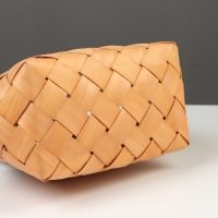 Набор корзин плетёных, 2 шт., 30&times;17&times;19 см, 24&times;14&times;15 см, ива, натуральный цвет