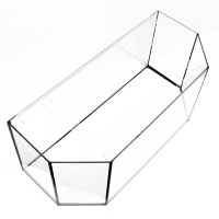 Аквариум "Панорамный" без крышки, 150 литров, 95 х 40 х 42 см