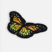 Термоаппликация &laquo;Бабочка&raquo;, 4.3&times;3 см, разноцветная