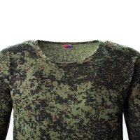 Лонгслив мужской с начёсом, пиксель МИКС, цвет тёмно-зелёный, размер 56 Лонгслив мужской с начёсом, пиксель МИКС, цвет тёмно-зелёный, размер 56